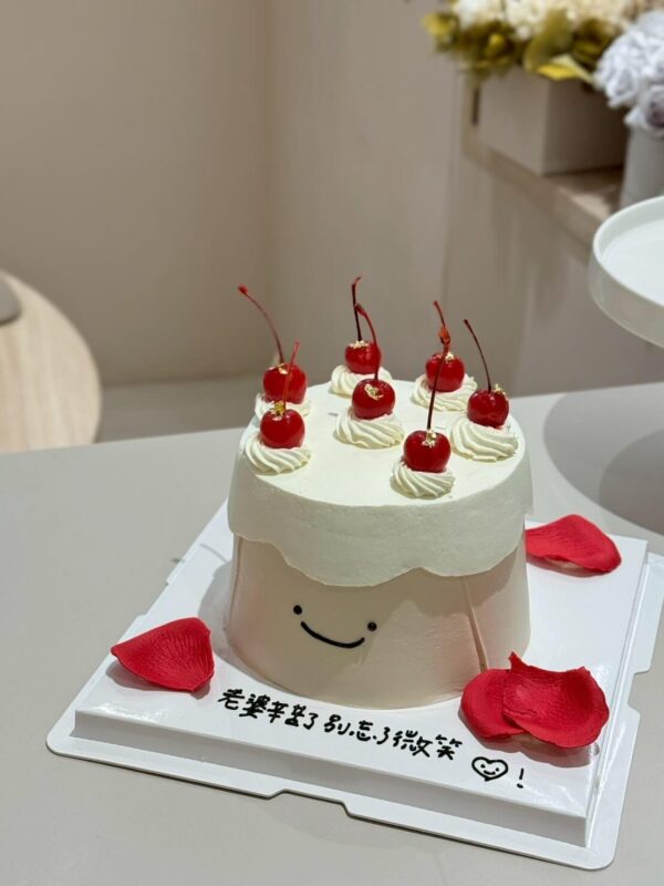 櫻桃難哄 難哄蛋糕