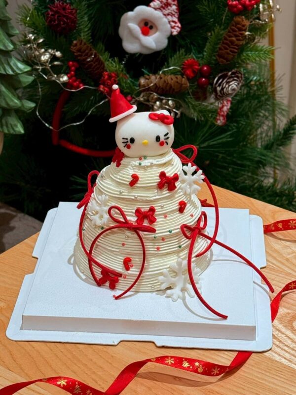 kitty樹蛋糕