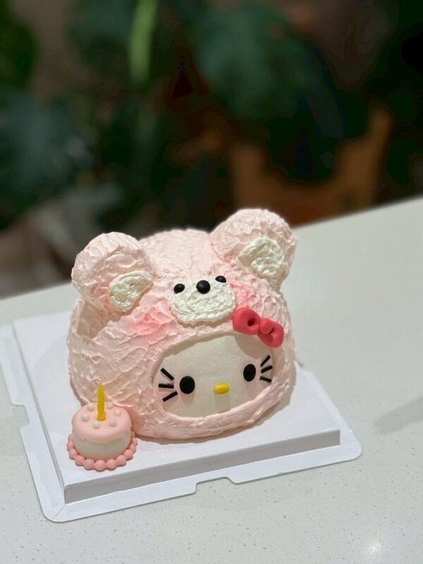 熊熊kitty 三麗鷗卡通蛋糕