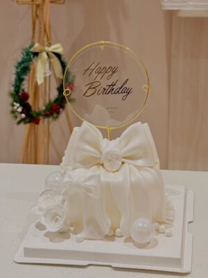 珠光飄帶蛋糕 珠光飄帶蛋糕