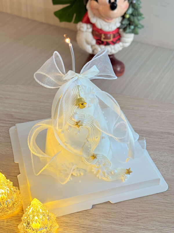 純白雪花仙女聖誕樹