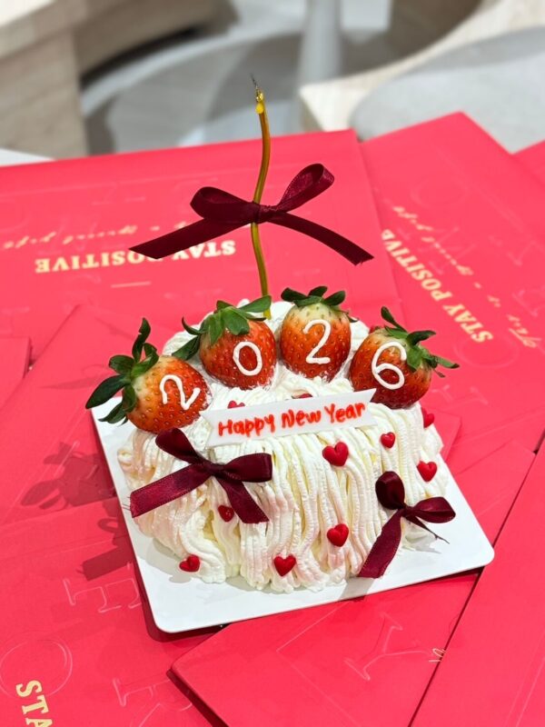 莓好2026雪白圓蛋糕