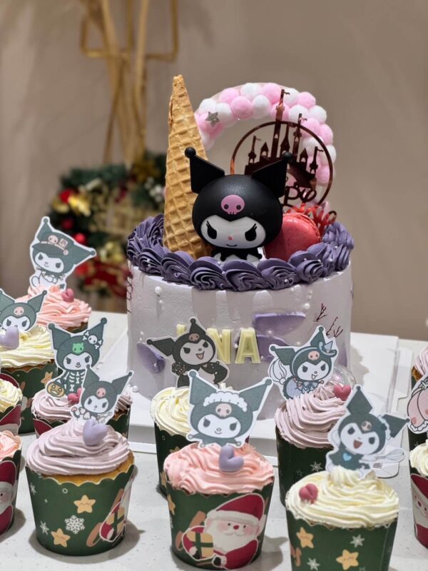 酷洛米慶生杯子蛋糕