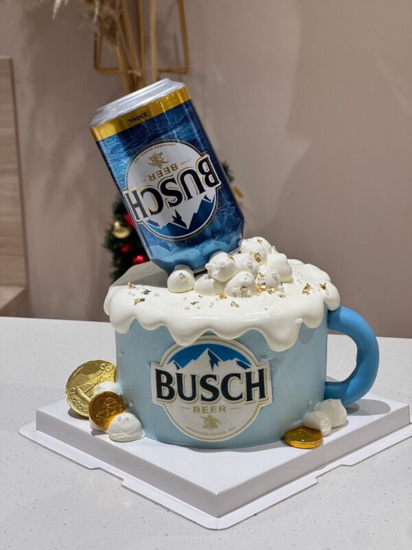 啤酒蛋糕 雪沫金啤